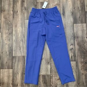 Puma 100% Nylon Cargo Pants Men’s Size S Purple